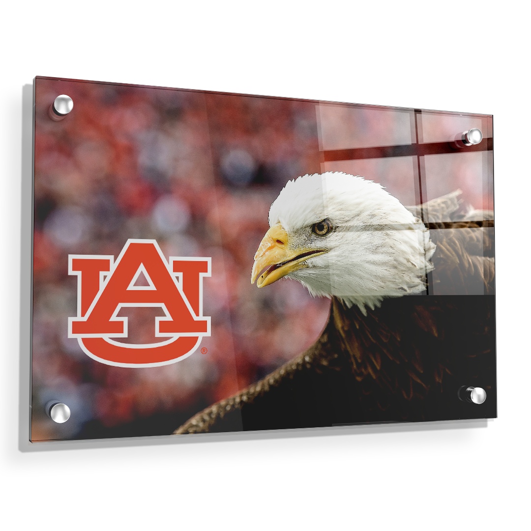 Auburn Tigers - War Eagle Up Close - College Wall Art#Canvas