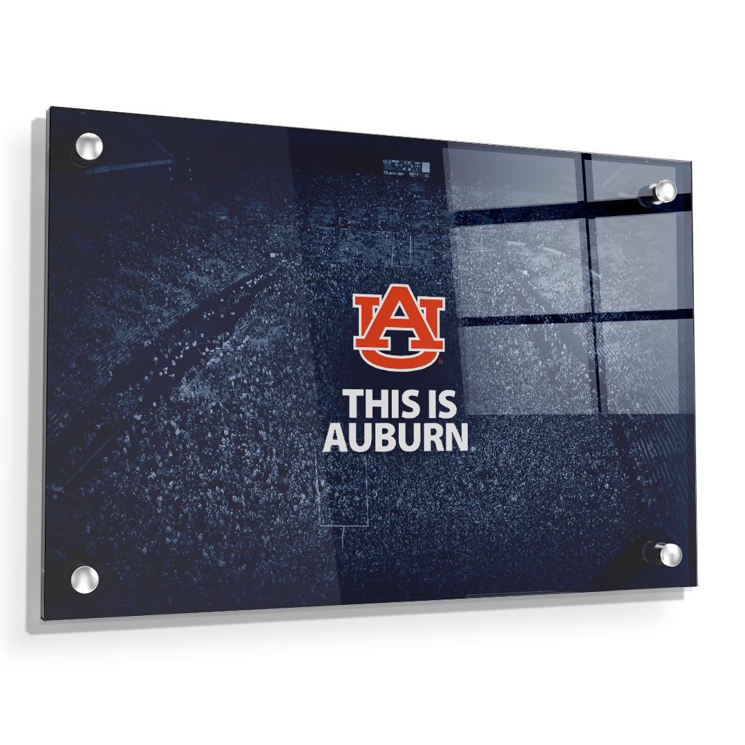 Auburn Tigers - This is Auburn Iron Bowl - College Wall Art#Canvas