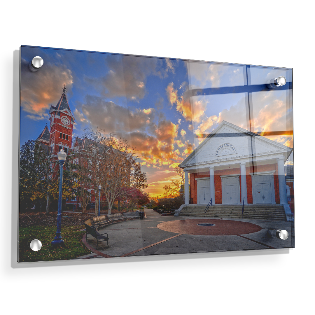 Auburn Tigers - Samford Sunset - College Wall Art#Canvas