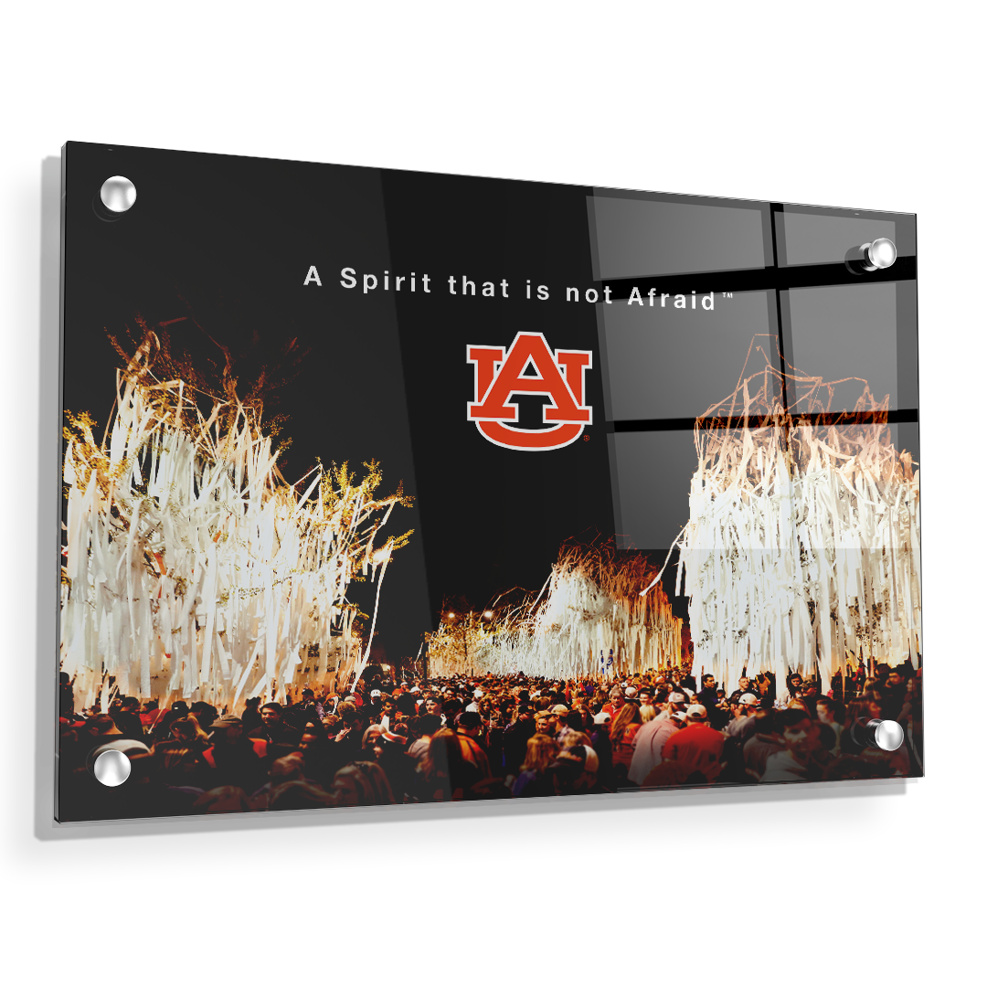 Auburn Tigers - A Spirit That Is Not Afraid - College Wall Art#Canvas