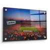 Auburn Tigers - Auburn Sunset over Jordan Hare Stadium - College Wall Art #Acrylic