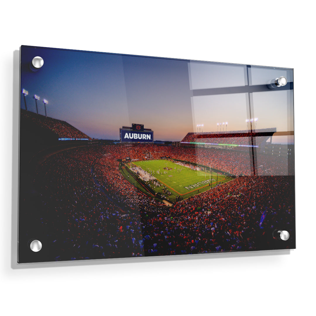 Auburn Tigers - Auburn's Jordan Hare Stadium - College Wall Art #Canavas