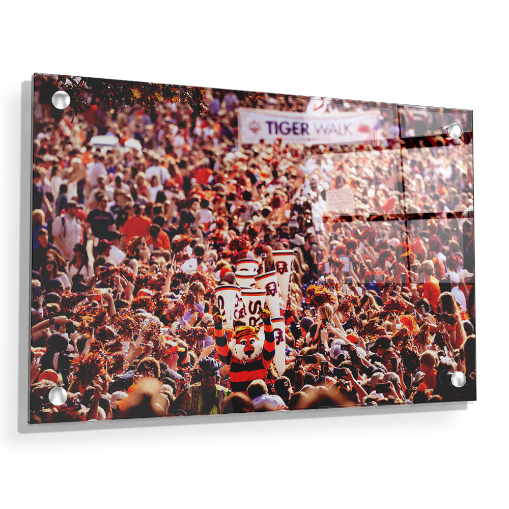 Auburn Tigers - Vintage Tiger Walk  V2 #Canvas