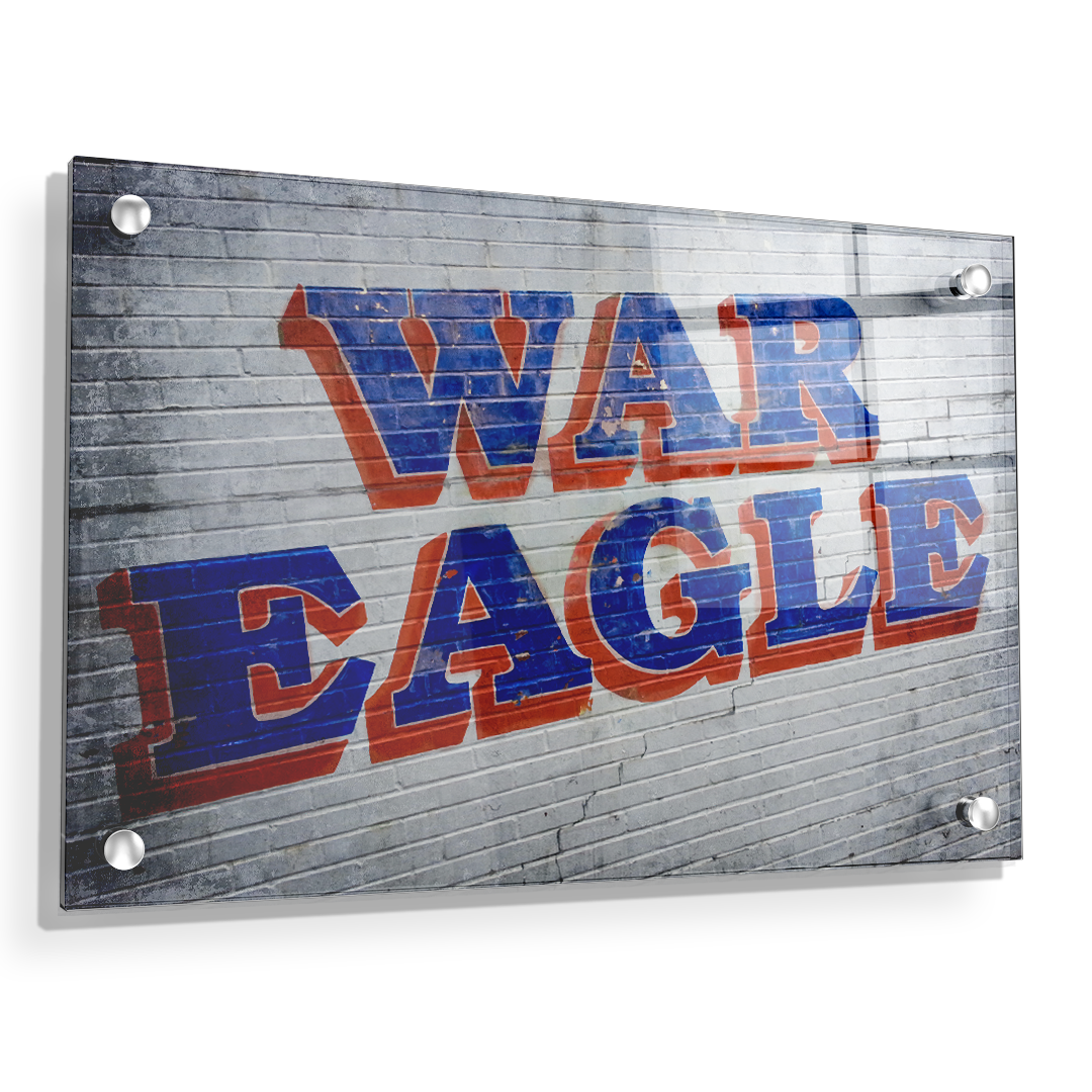 Auburn Tigers - War Eagle Wall - College Wall Art #Canvas