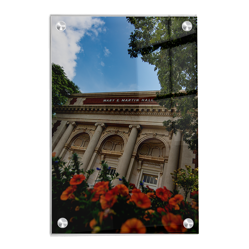 Auburn Tigers - Martin Hall - College Wall Art #Canvas