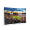 Auburn Tigers - Sunset over Jordan-Hare Stadium - College Wall Art#Acrylic Mini
