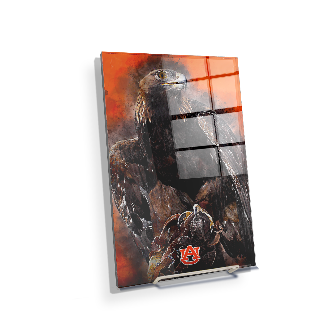 Auburn Tigers - War Eagle Paint - College Wall Art#Canvas