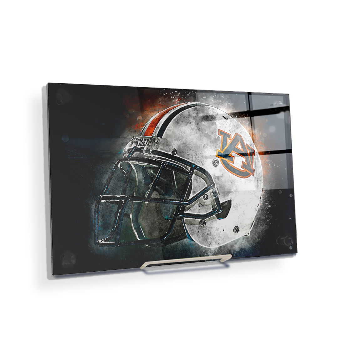 Auburn Tigers - Auburn Helmet - College Wall Art#Canvas