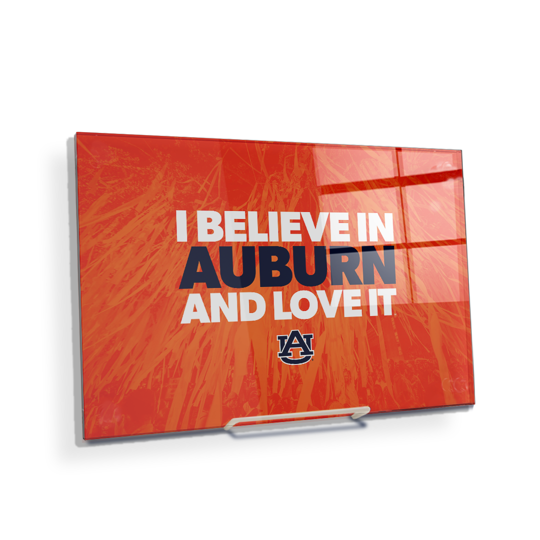 Auburn Tigers - I Believe in Auburn - College Wall Art#Canvas