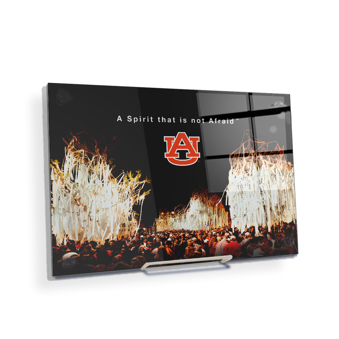 Auburn Tigers - A Spirit That Is Not Afraid - College Wall Art#Canvas