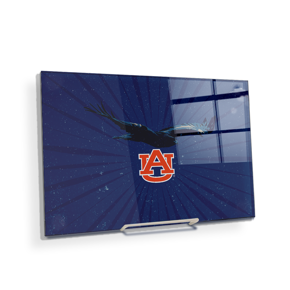 Auburn Tigers - Retro Auburn War Eagle - College Wall Art #Canvas