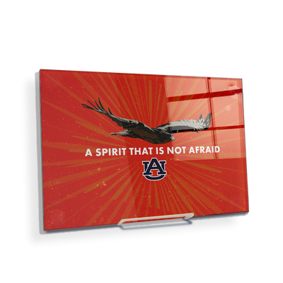 Auburn Tigers - Retro A Spirit that is not afraid - College Wall Art #Acrylic Mini