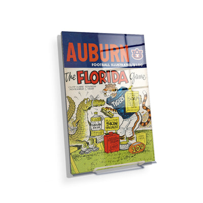 Auburn Tigers - Auburn Football Illustrated the Florida Game 11.1.69 - College Wall Art #Acrylic Mini