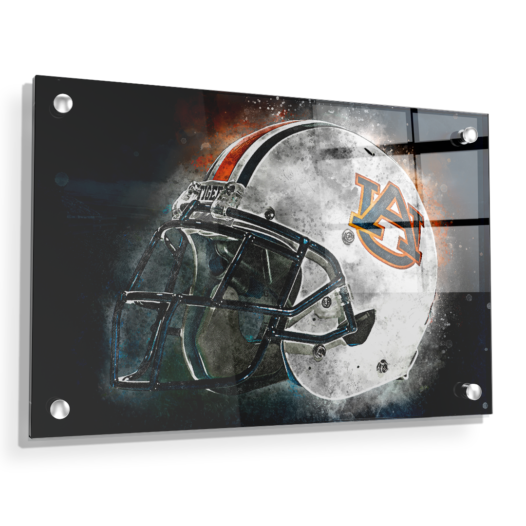 Auburn Tigers - Auburn Helmet - College Wall Art#Canvas