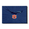 Auburn Tigers - Retro Auburn War Eagle - College Wall Art #Canvas