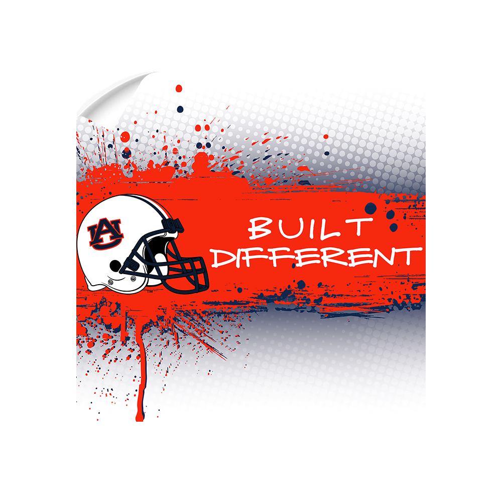 Auburn Tigers - Built Different Auburn - College Wall Art #Canvas