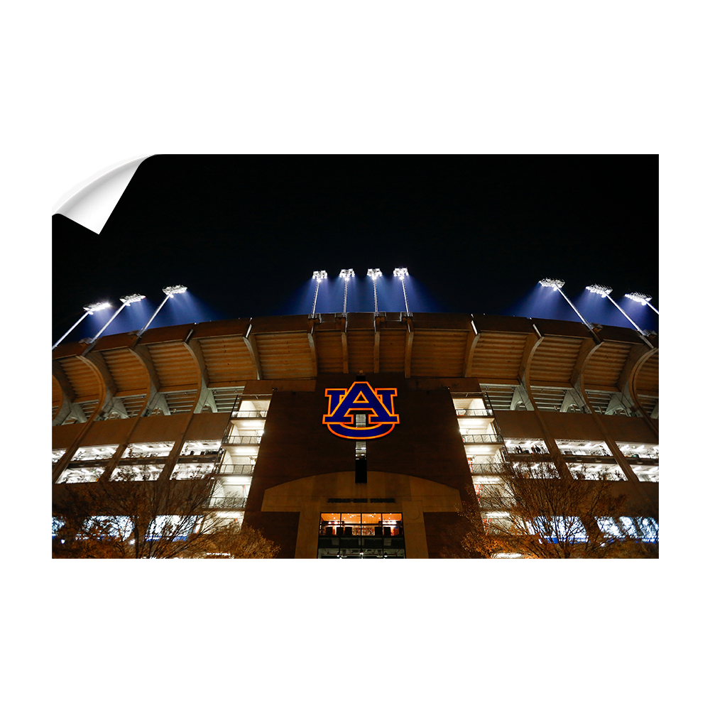 Auburn Tigers - Jordan-Hare Night - College Wall Art#Canvas