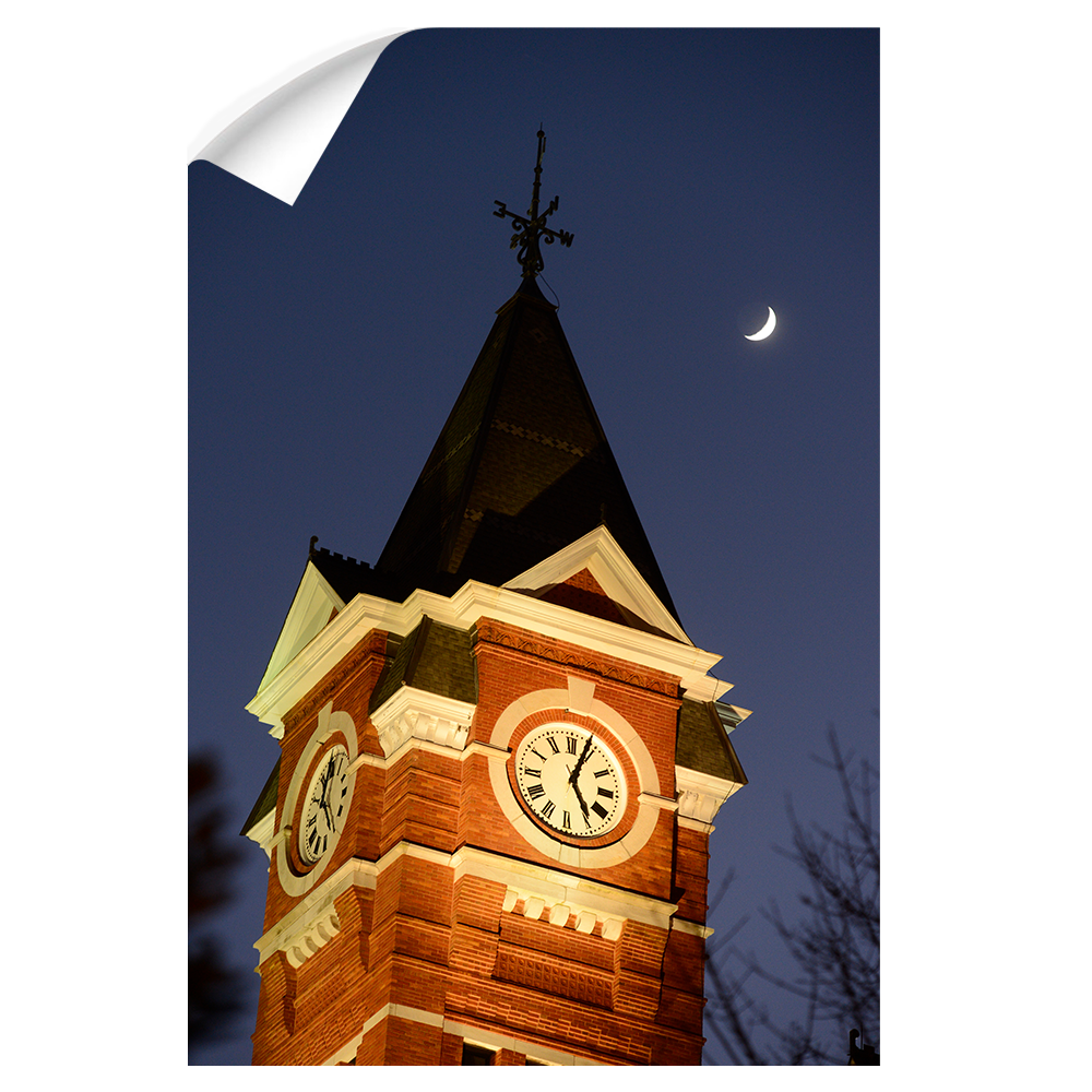 Auburn Tigers - Samford Tower - College Wall Art#Canvas