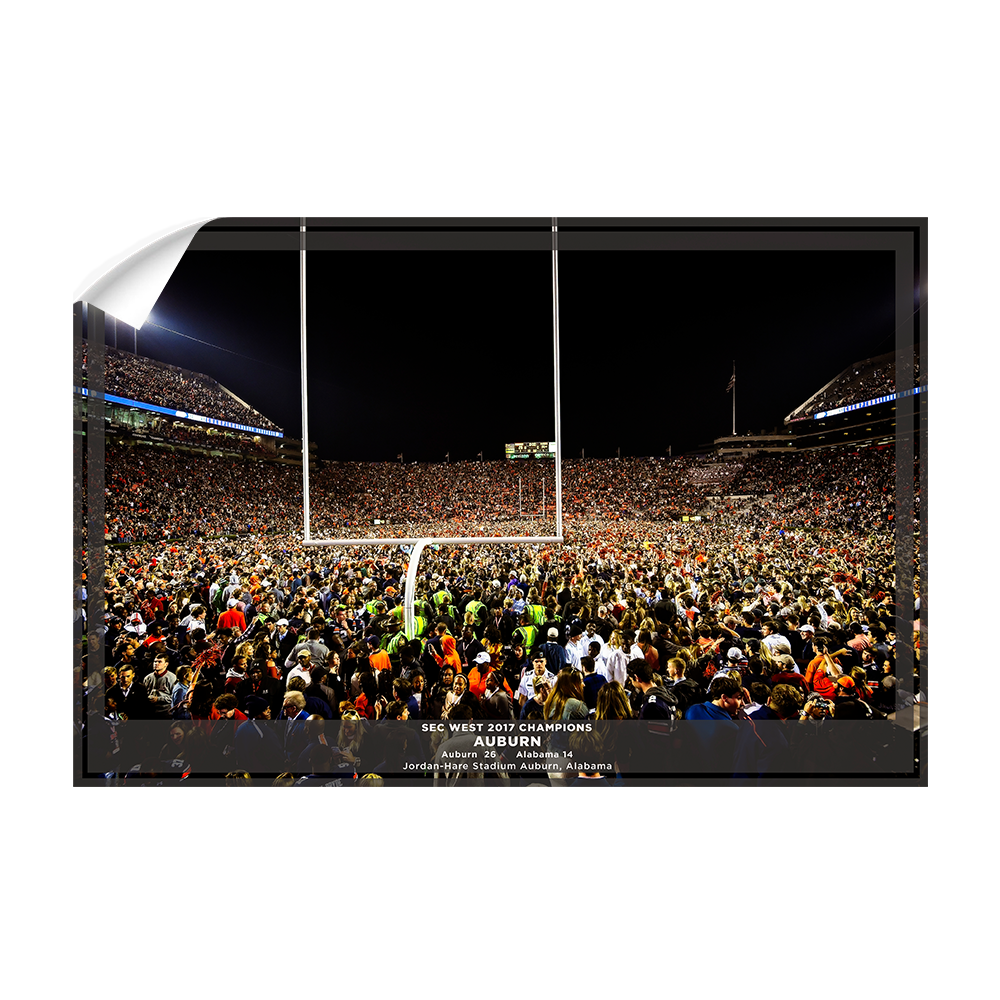 Auburn Tigers - Iron Bowl Champs 2017 - College Wall Art#Canvas