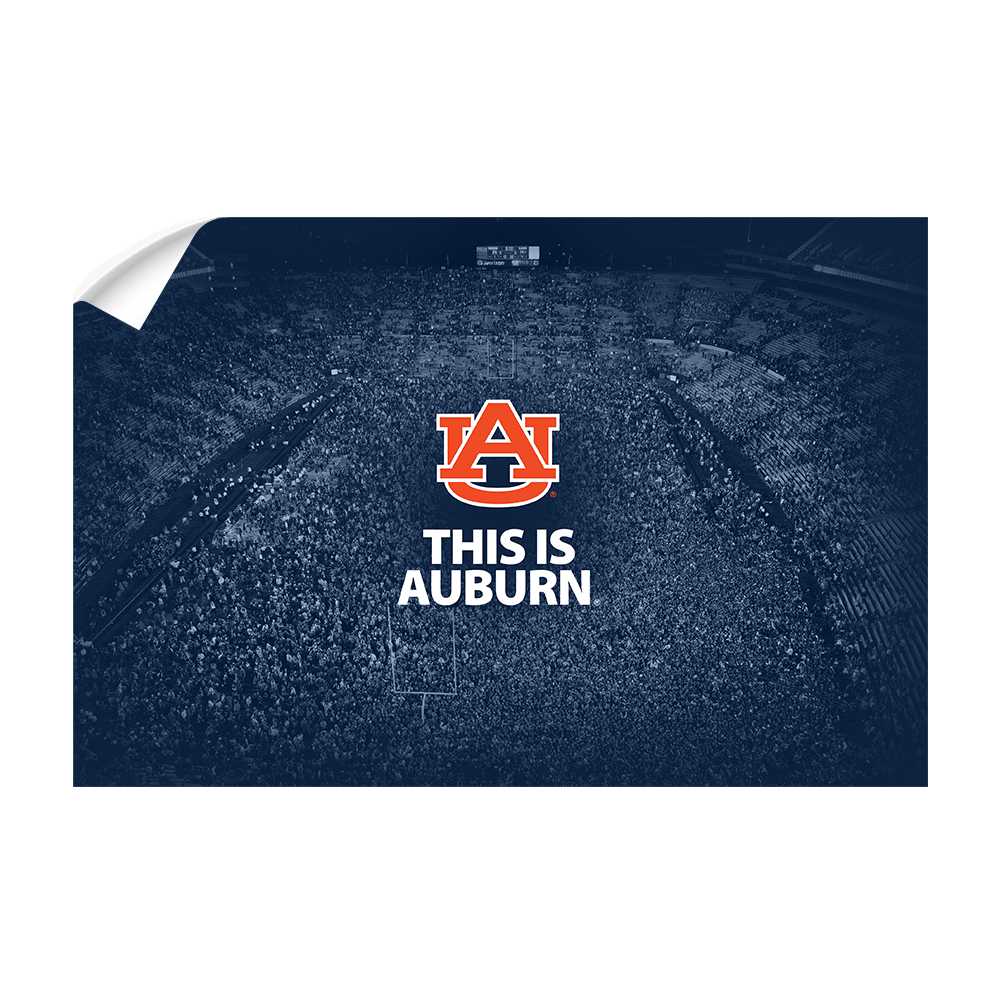 Auburn Tigers - This is Auburn Iron Bowl - College Wall Art#Canvas