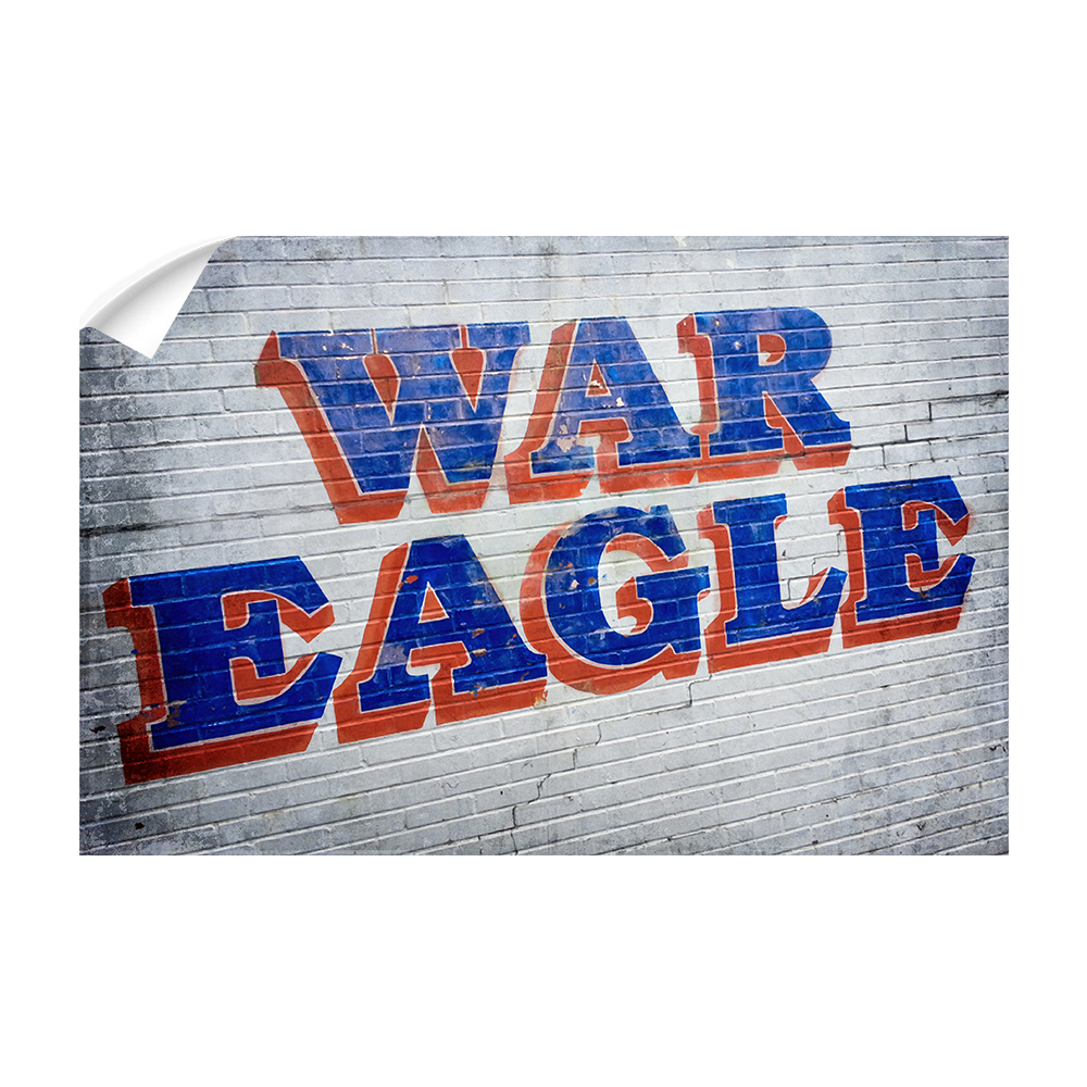 Auburn Tigers - War Eagle Wall - College Wall Art #Canvas
