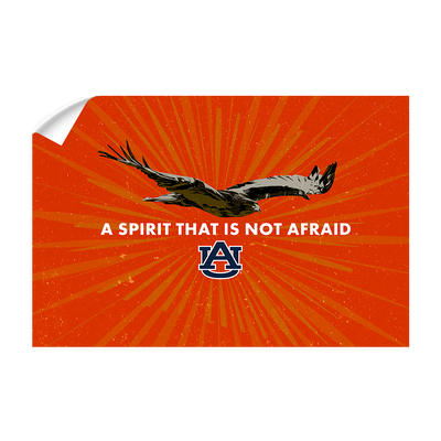 Auburn Tigers - Retro A Spirit that is not afraid - College Wall Art #Wall Decal