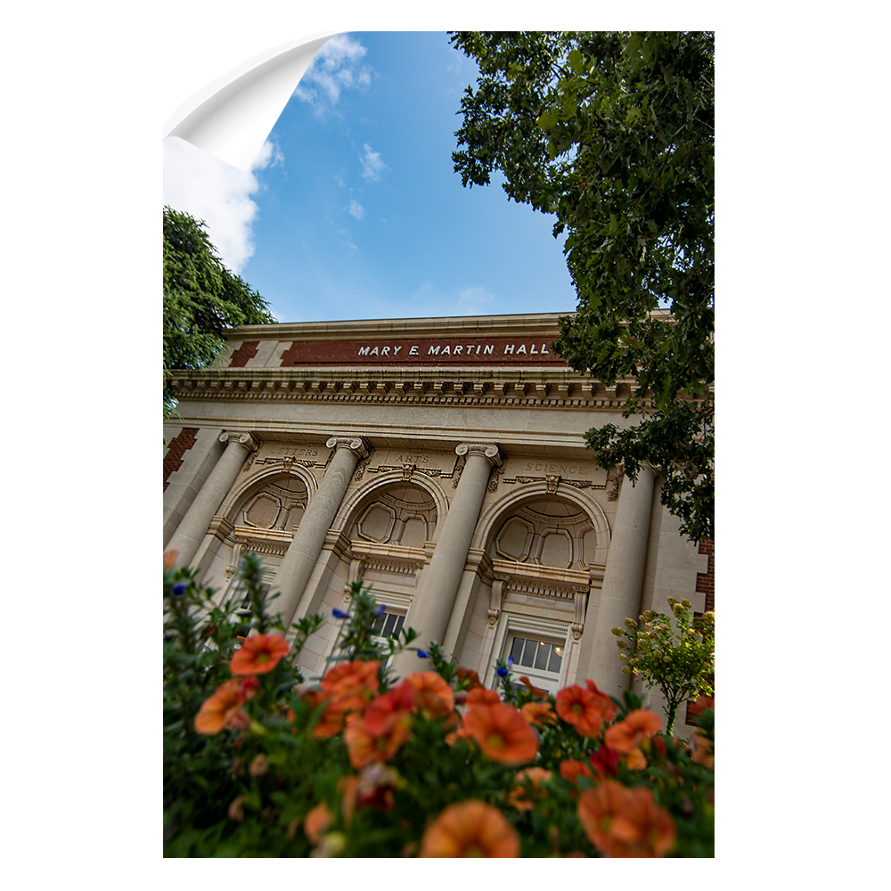 Auburn Tigers - Martin Hall - College Wall Art #Canvas