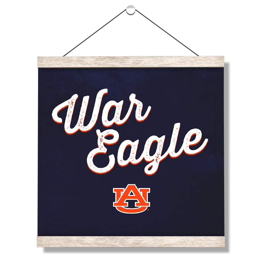 Auburn Tigers - War Eagle Sign - College Wall Art#Canvas