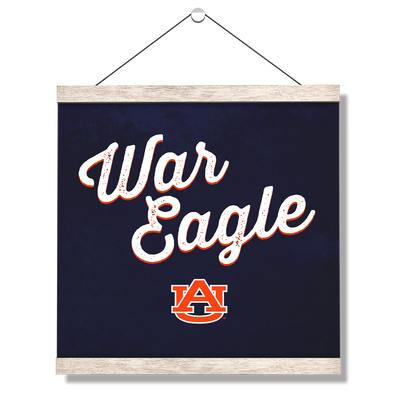 Auburn Tigers - War Eagle Sign - College Wall Art#Hanging Canvas