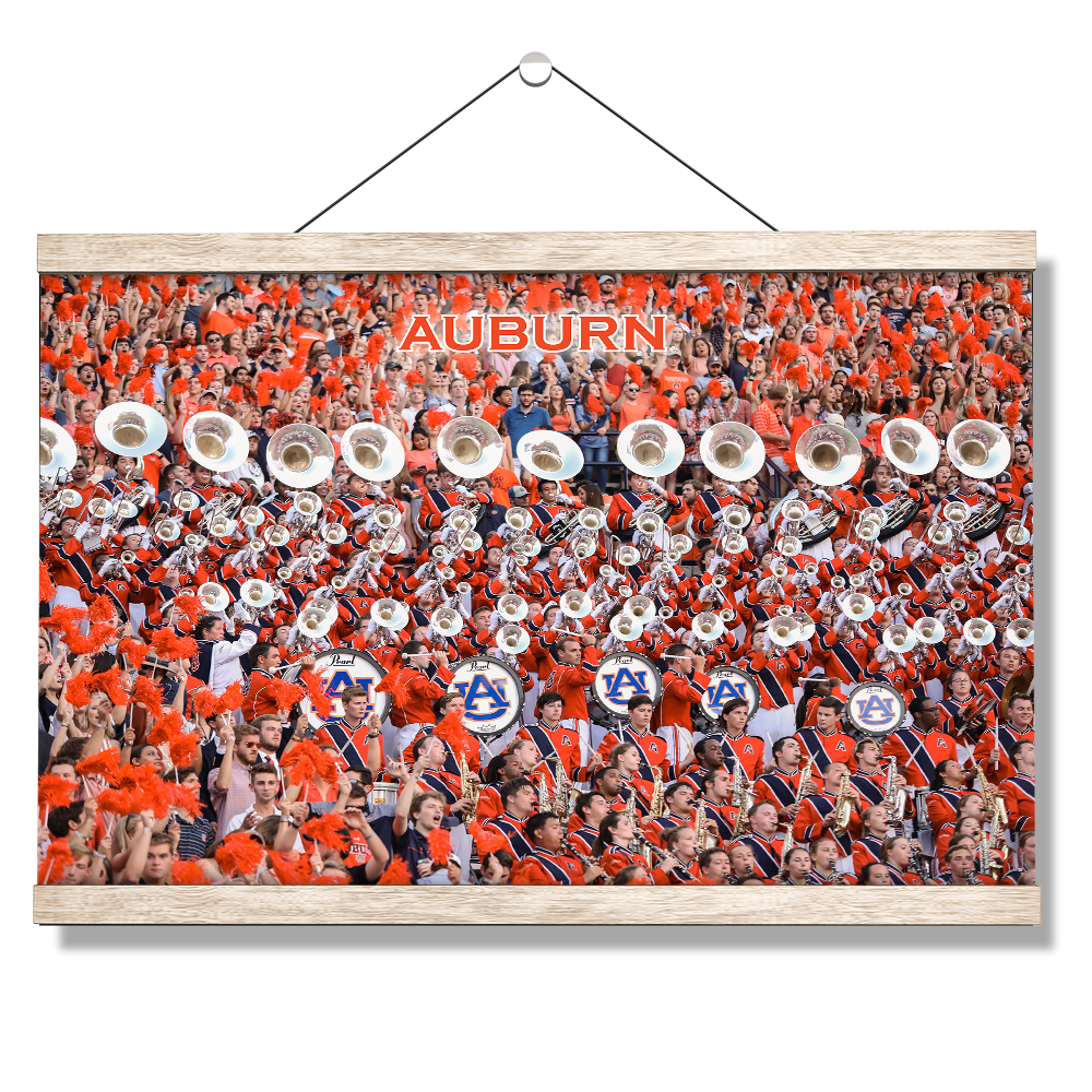 Auburn Tigers - Auburn University Marching Band - College Wall Art #Canvas