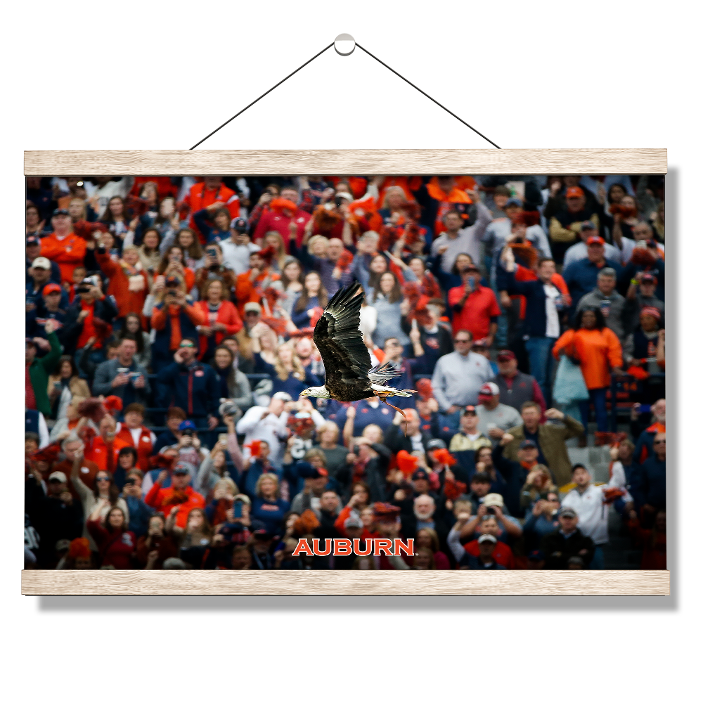 Auburn Tigers - War Eagle Soars - College Wall Art#Canvas