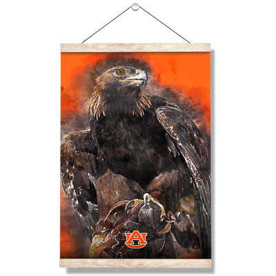 Auburn Tigers - War Eagle Paint - College Wall Art#Hanging Canvas
