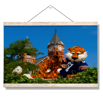 Auburn Tigers - Aubie - College Wall Art#Hanging Canvas