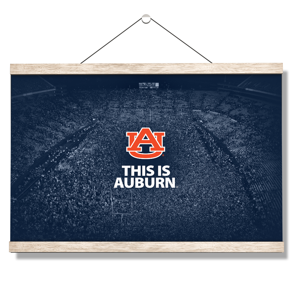 Auburn Tigers - This is Auburn Iron Bowl - College Wall Art#Canvas
