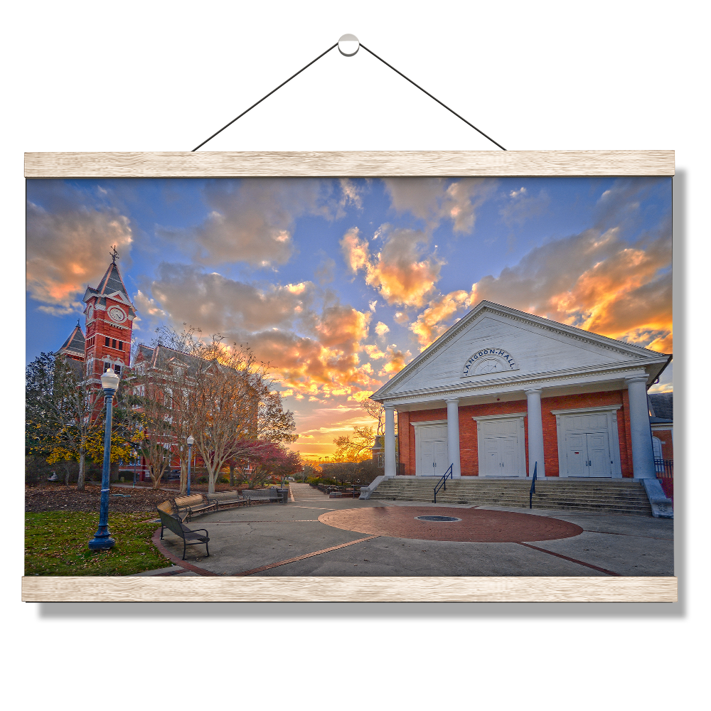 Auburn Tigers - Samford Sunset - College Wall Art#Canvas