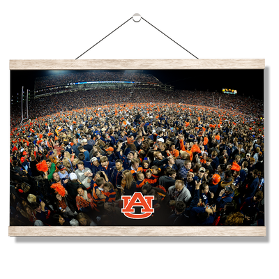 Auburn Tigers - Iron Bowl Storm the Field - College Wall Art#Hanging Canvas