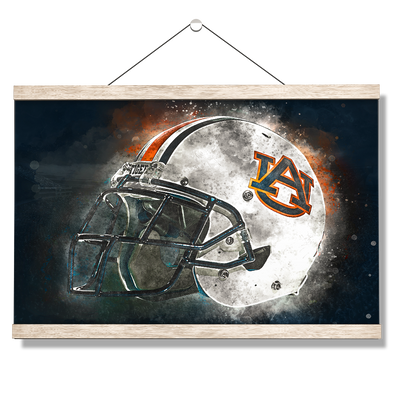Auburn Tigers - Auburn Helmet - College Wall Art#Hanging Canvas