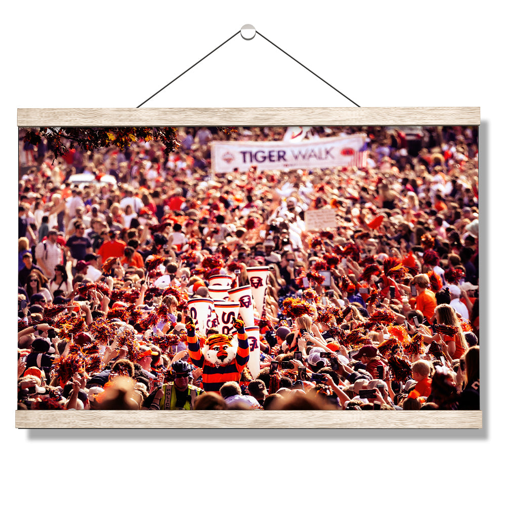 Auburn Tigers - Vintage Tiger Walk  V2 #Canvas