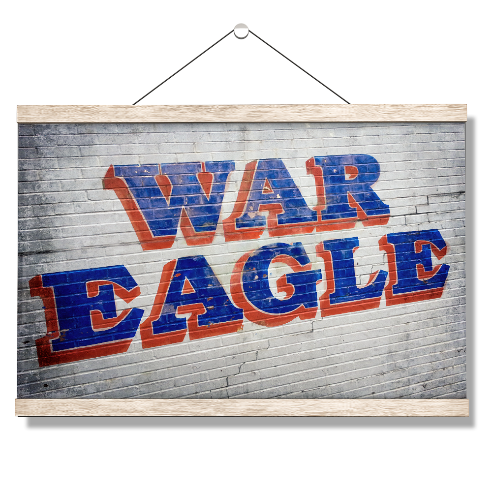 Auburn Tigers - War Eagle Wall - College Wall Art #Canvas