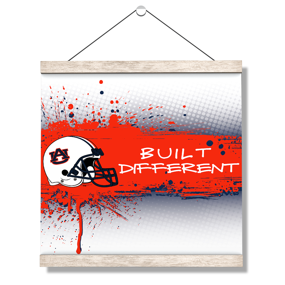 Auburn Tigers - Built Different Auburn - College Wall Art #Canvas