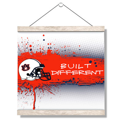Auburn Tigers - Built Different Auburn - College Wall Art #Hanging Canvas