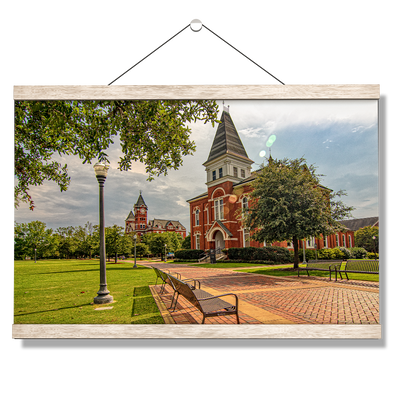 Auburn Tigers - Old School HDR - College Wall Art #Hanging Canvas
