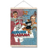Auburn Tigers - Auburn vs Alabama 52nd Meeting Official Program Cover 11.27.87 - College Wall Art #Hanging Canvas
