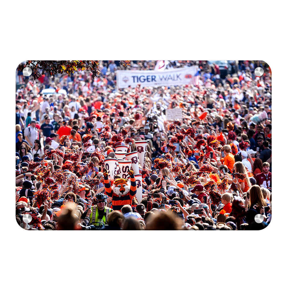 Auburn Tigers - Tiger Walk - College Wall Art#Canvas