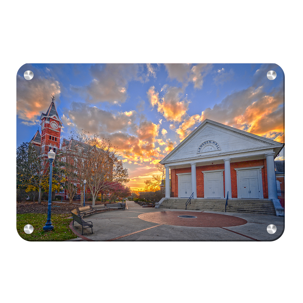 Auburn Tigers - Samford Sunset - College Wall Art#Canvas