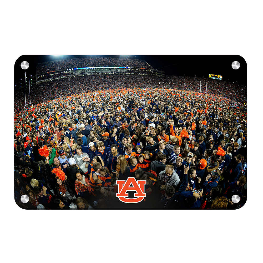 Auburn Tigers - Iron Bowl Storm the Field - College Wall Art#Canvas