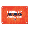 Auburn Tigers - I Believe in Auburn - College Wall Art#Metal