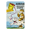 Auburn Tigers - Auburn vs Mississippi State Official Program Cover 11.5.60 - College Wall Art #Metal