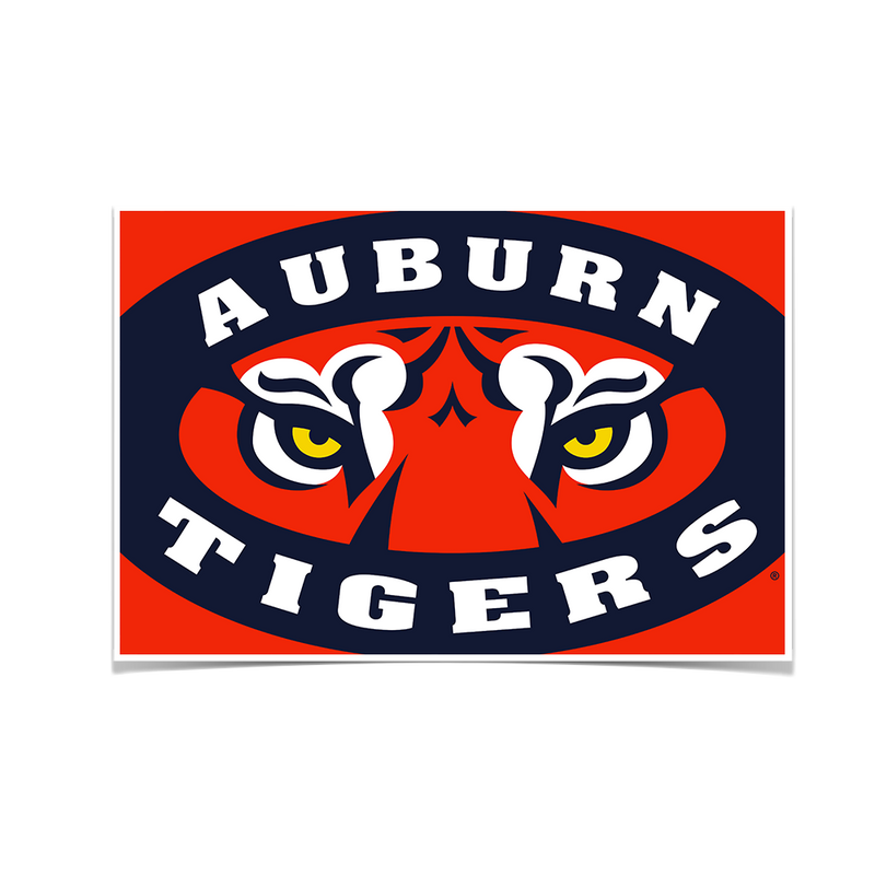 Auburn TigersAuburn TigerAuburn UniversityAuburn MascotCollege Wall Art