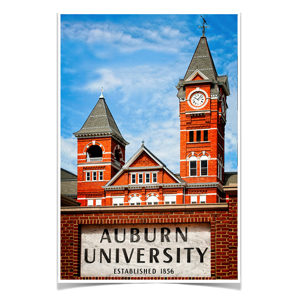Auburn Tigers - Auburn University - College Wall Art #Canvas